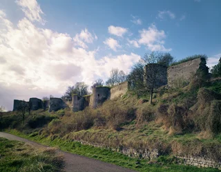 Vista de las fortificaciones, 1226-42